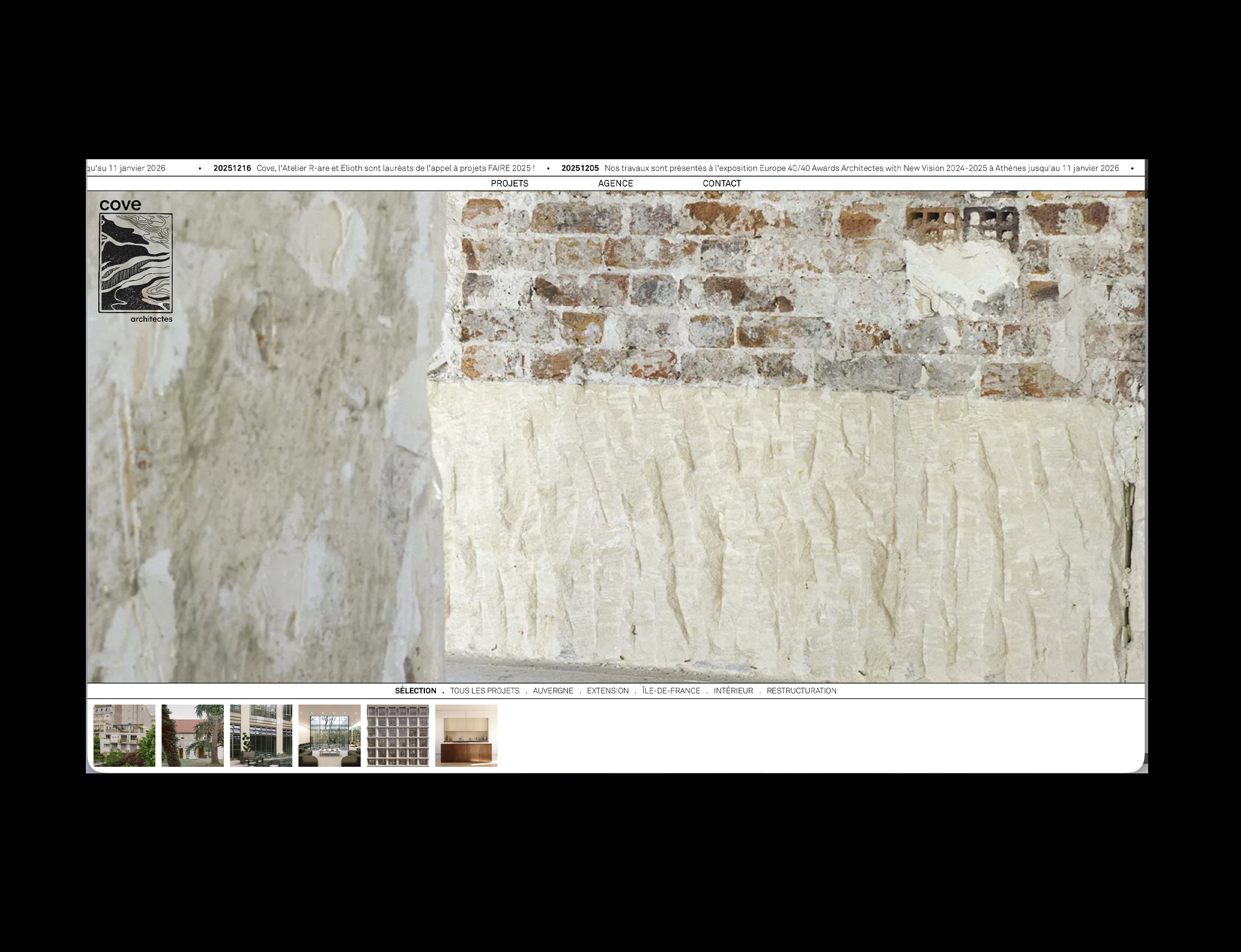 Cove – Site web - Skladan | Marine Bedouin